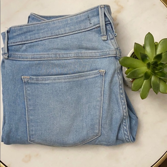 Abercrombie & Fitch Jeans Abercrombie Fitch Cropped Fringe Light